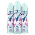 thumbnail image 1 of Degree Advanced Antiperspirant Deodorant Dry Spray 72-Hour Sweat and Odor Protection Sheer Powder Deodorant Spray For Women With MotionSense Technology 3.8 oz, Pack of 3, 1 of 9