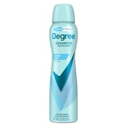 Degree Antiperspirant Deodorant Dry Spray 72-Hour Sweat And Odor Protection Shower Clean Spray Antiperspirant For Women With Body Heat Activated Technology ,3.8 oz