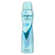 Degree Antiperspirant Deodorant Dry Spray 72-Hour Sweat and Odor Protection Shower Clean Spray Antiperspirant For Women With Body Heat Activated Technology, 3.8 oz
