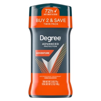 Degree Advanced Men's Antiperspirant Deodorant Stick Cool Rush, 72-Hour Protection, 2.7 oz