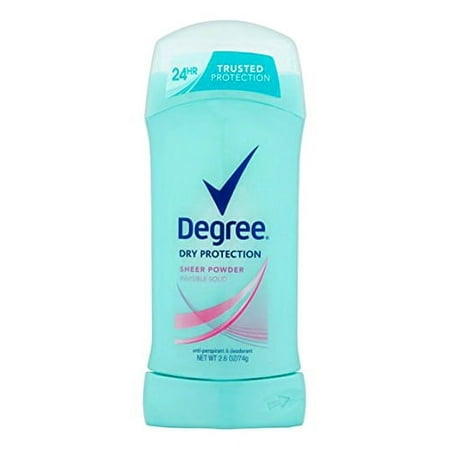Degree Anti-Perspirant And Deodorant Invisible Solid For Women, Sheer Powder - 2.6 Oz, 6 Pack