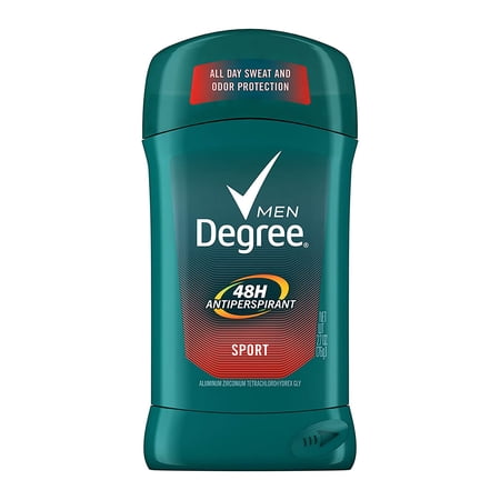 Degree Anti Perspirant Deodorant for Men, Dry Protection, Sport, 2.7 oz, 2 Pack