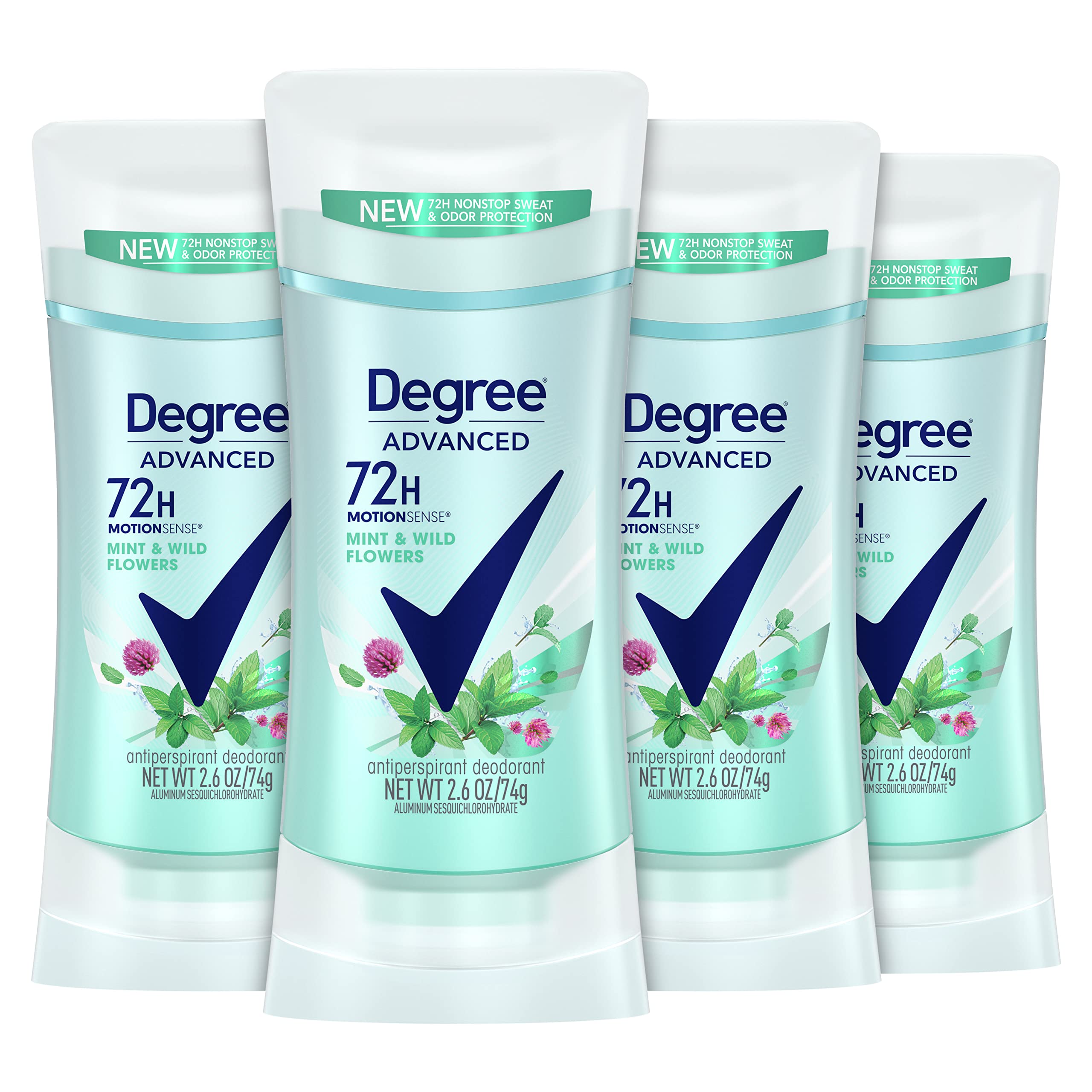 Degree Antiperspirant Deodorant 72Hour Sweat And Odor Protection Mint