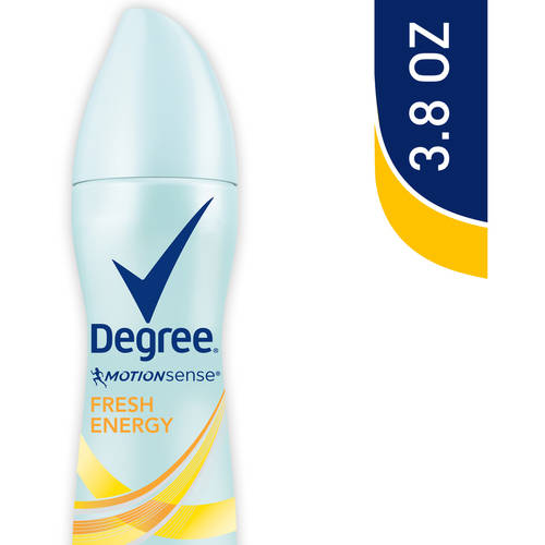 Degree Antiperspirant Deodorant Dry Spray Fresh Energy Deodorant for Women 3.8 oz - image 1 of 11