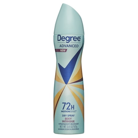 Degree Antiperspirant Deodorant Dry Spray Sexy Intrigue, 3.8 oz, 2 Count