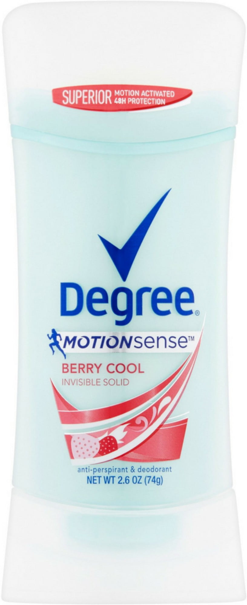 Degree Berry Cool Motionsense Antiperspirant Deodorant Stick 2.6 oz
