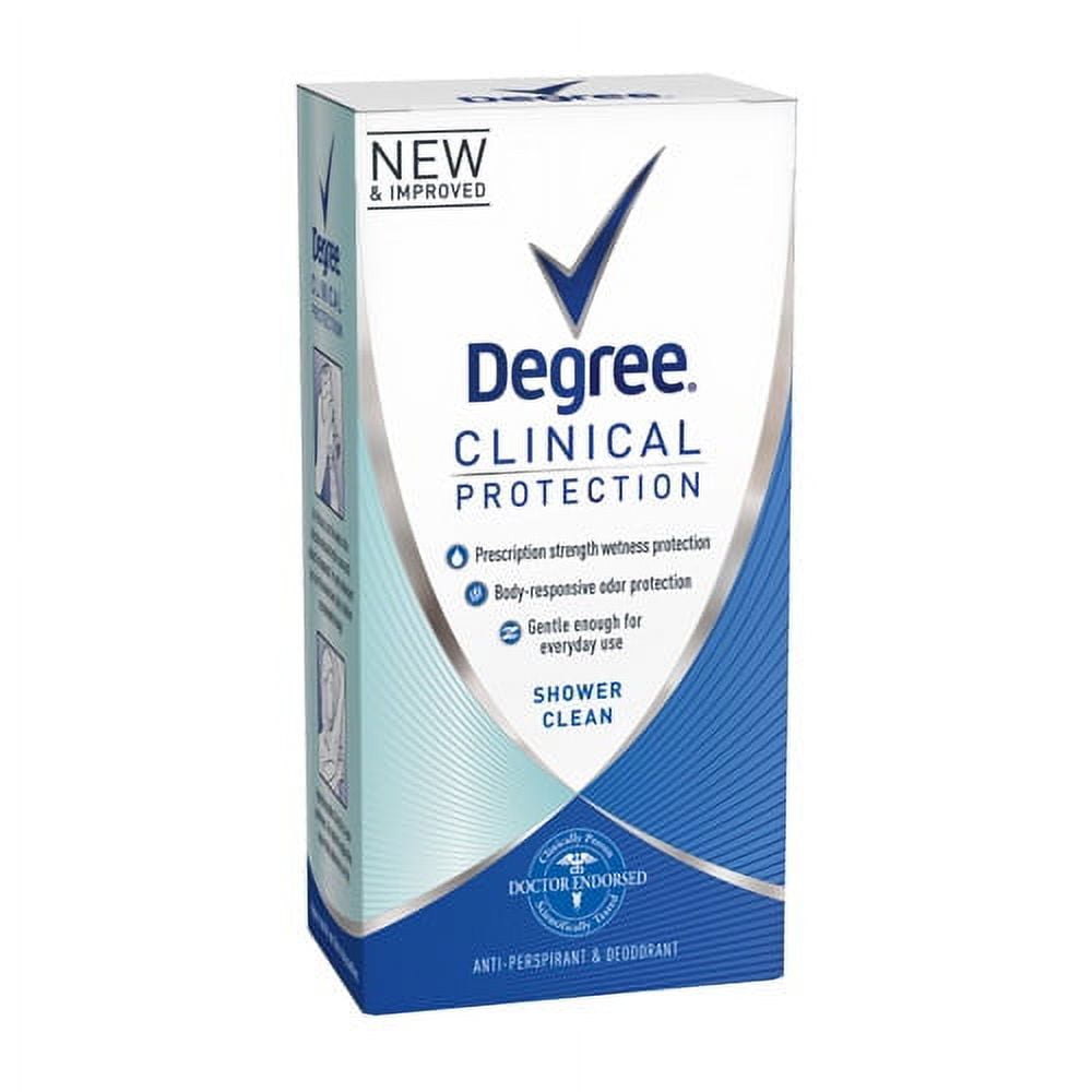 Degree Clinical Protection Antiperspirant and Deodorant for Women - 1.7 Oz, 2 Pack