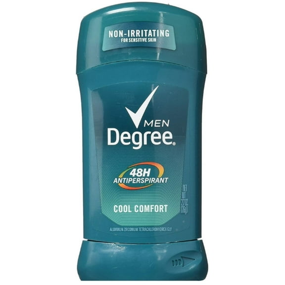 Degree Cool Comfort Original Protection Antiperspirant Stick, 2.7 oz (Pack of 3)