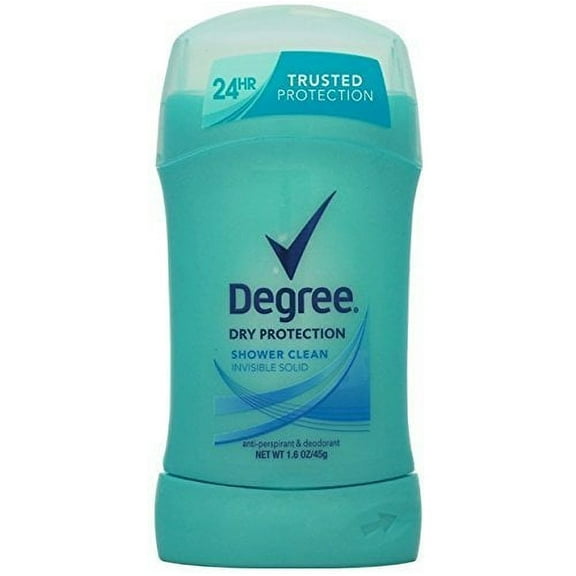 Degree Deodorant 1.6 Ounce Womens Shower Clean 47ml 3 Pack