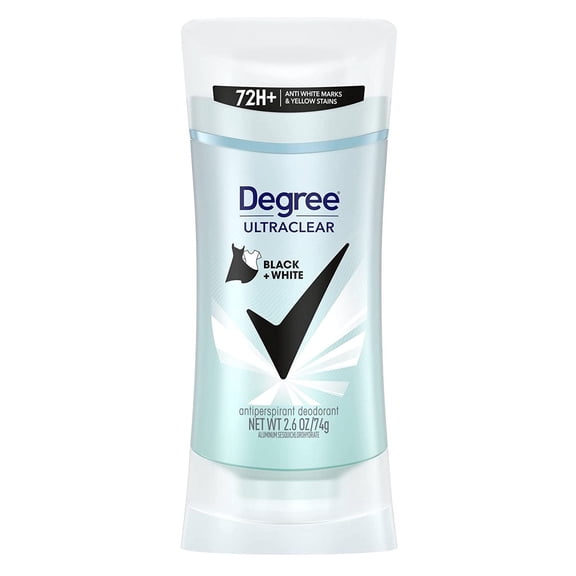 Degree Deodorant 2.6oz Womens Motion Sense Black&White (Pack of 2)