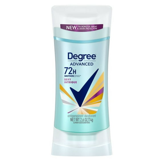 Degree Deodorant 2.6oz Womens Motion Sense Sexy Intrigue (Pack of 3)