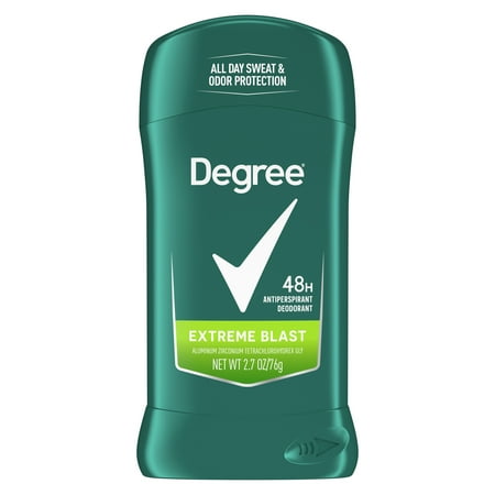 Degree Long Lasting Men's Antiperspirant Deodorant Stick, Extreme Blast Citrus Scent, 2.7 oz