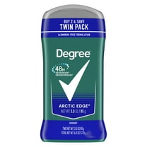 Degree Long Lasting Men's Deodorant Stick Twin Pack, Arctic Edge, 3 oz
