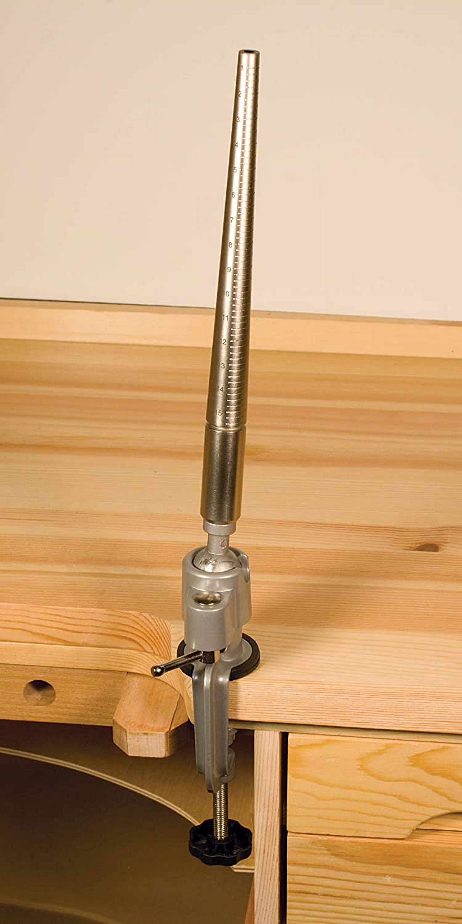 Degree Mandrel Vise Holder Kit With Mandrel for Jewelry Making Metal