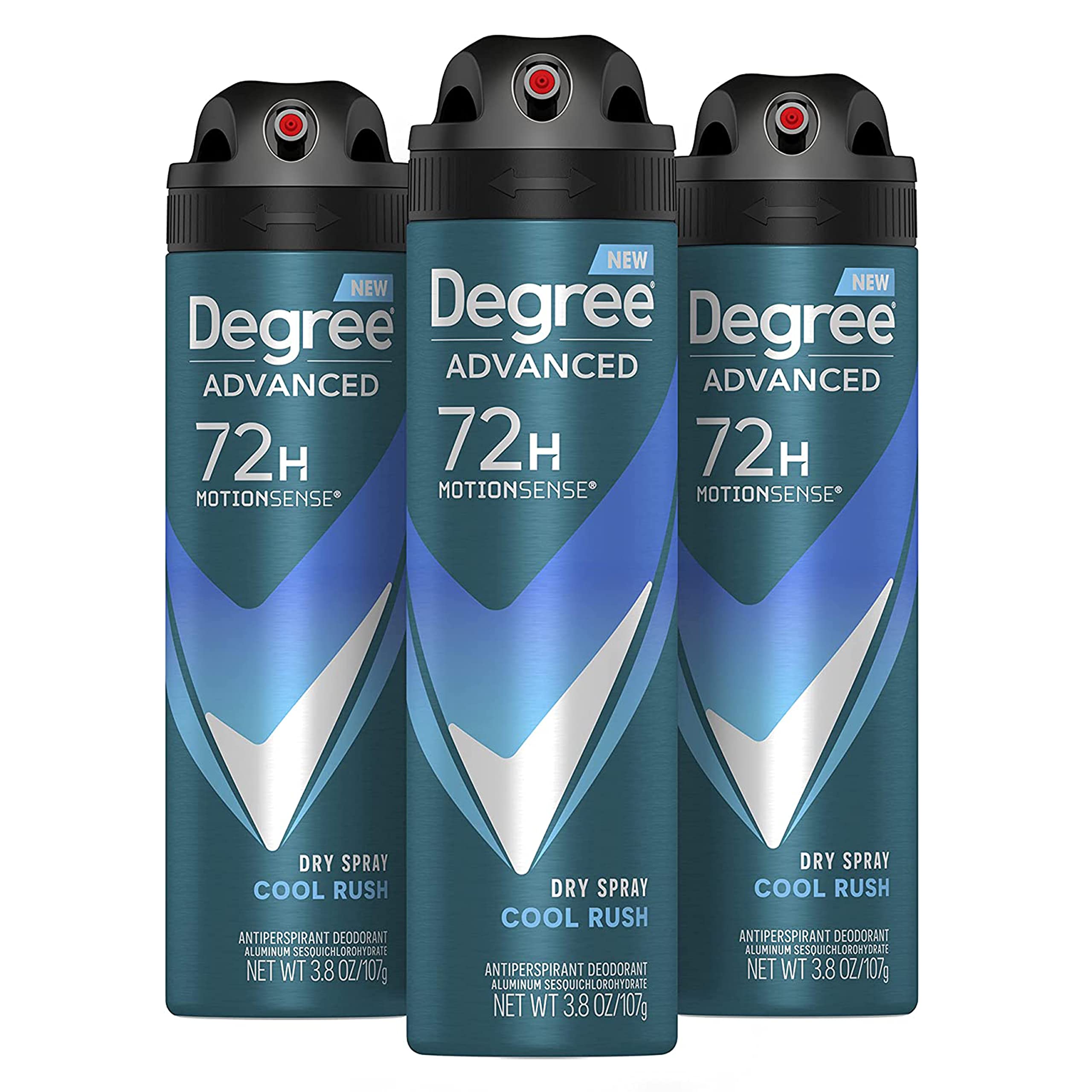 Degree Men Antiperspirant Deodorant Dry Spray Cool Rush 3 Count Degree Men Antiperspirant Deodorant Dry Spray Cool Rush 3 Count