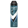 thumbnail image 1 of Degree Men UltraClear Antiperspirant Deodorant Black & White Dry Spray Fresh, 3.8 Oz, 6 Pack, 1 of 1