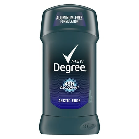 Degree Original Men's Deodorant 48-Hour Odor Protection Sensitive Skin, Arctic Edge, 3 oz