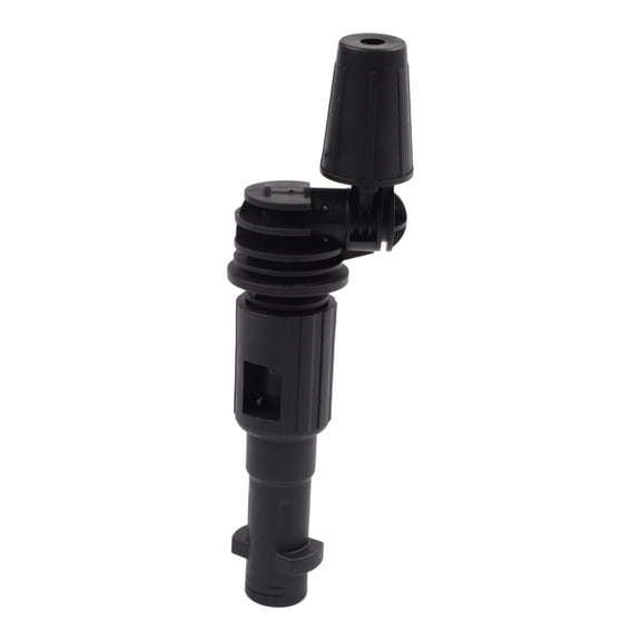 Degree Rotating Turbo Nozzle for Karcher K2-K7 Pressure Washers High Pressure Zero-Degree Jet, Engineering Plastic, Quick Attach, Black(Rotating Nozzle)