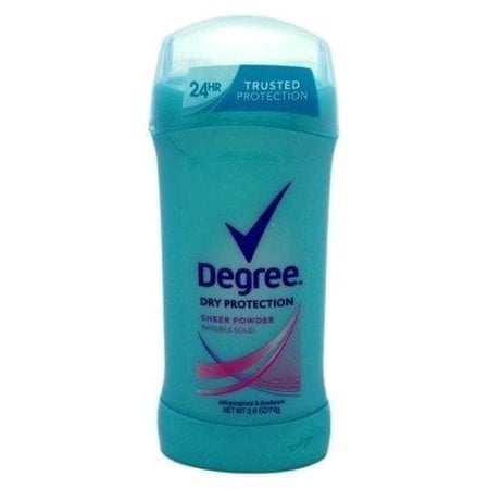 Degree Sheer Powder Antiperspirant Deodorant Stick, 2.6 oz