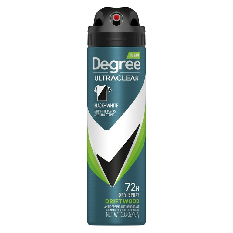 Degree Ultra Clear Long Lasting Antiperspirant Deodorant Dry Spray