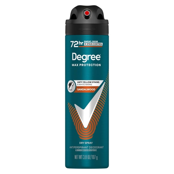 Degree Ultra Clear Long Lasting Antiperspirant Deodorant Dry Spray, Driftwood, 3.8 oz