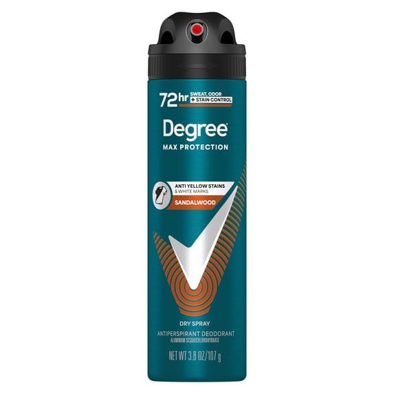 Degree Ultra Clear Long Lasting Antiperspirant Deodorant Dry Spray, Driftwood, 3.8 oz