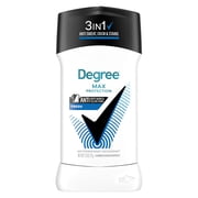 Degree Men UltraClear Deodorant 72-Hour Sweat & Odor Protection Fresh Antiperspirant For Men With MotionSense Technology, 2.6 oz Twin Pack