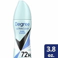 thumbnail image 1 of Degree UltraClear Antiperspirant Deodorant Dry Spray Pure Cleab 3.8 oz - Pack of 2, 1 of 5