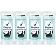 Degree UltraClear Black + White Antiperspirant Deodorant, 2.6 oz, 4 count