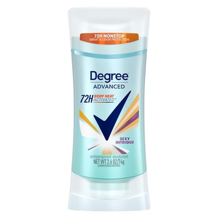 Degree Women Fine Fragrance Collection Sexy Intrigue Invisible Solid, Anti-Perspirant And Deodorant - 2.6 Oz, 6 Pack