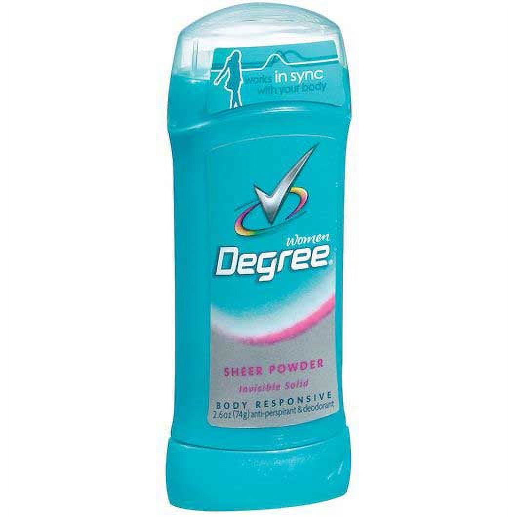 Degree Women Invisible Solid Body Responsive Sheer Powder Antiperspirant and Deodorant, 2.6 Ounce -- 12 per case