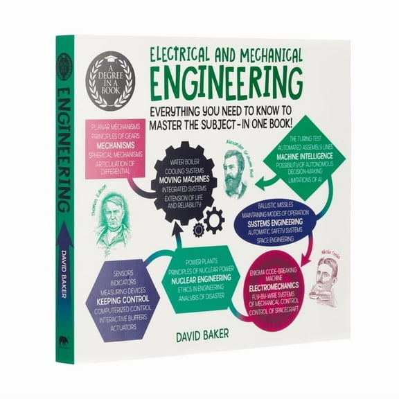 Degree in a Book A Degree in a Book: Electrical and Mechanical Engineering: Everything You Need to Know to Master the Subject - In One Bo, Book 5, (Paperback)