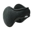 thumbnail image 1 of Degrees By 180s Mens Black Fleece Ear Warmers, 1 of 3