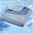Degrees of Comfort Cooling Blanket King Absorbs Heat to Keep Body Cool