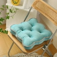 thumbnail image 1 of Degrees of Comfort Square Large Pillows Seating for Adults Teen, Tufted Corduroy Floor Cushions for Living Room Tatami 15.7x15.7 Inch, 1 of 7