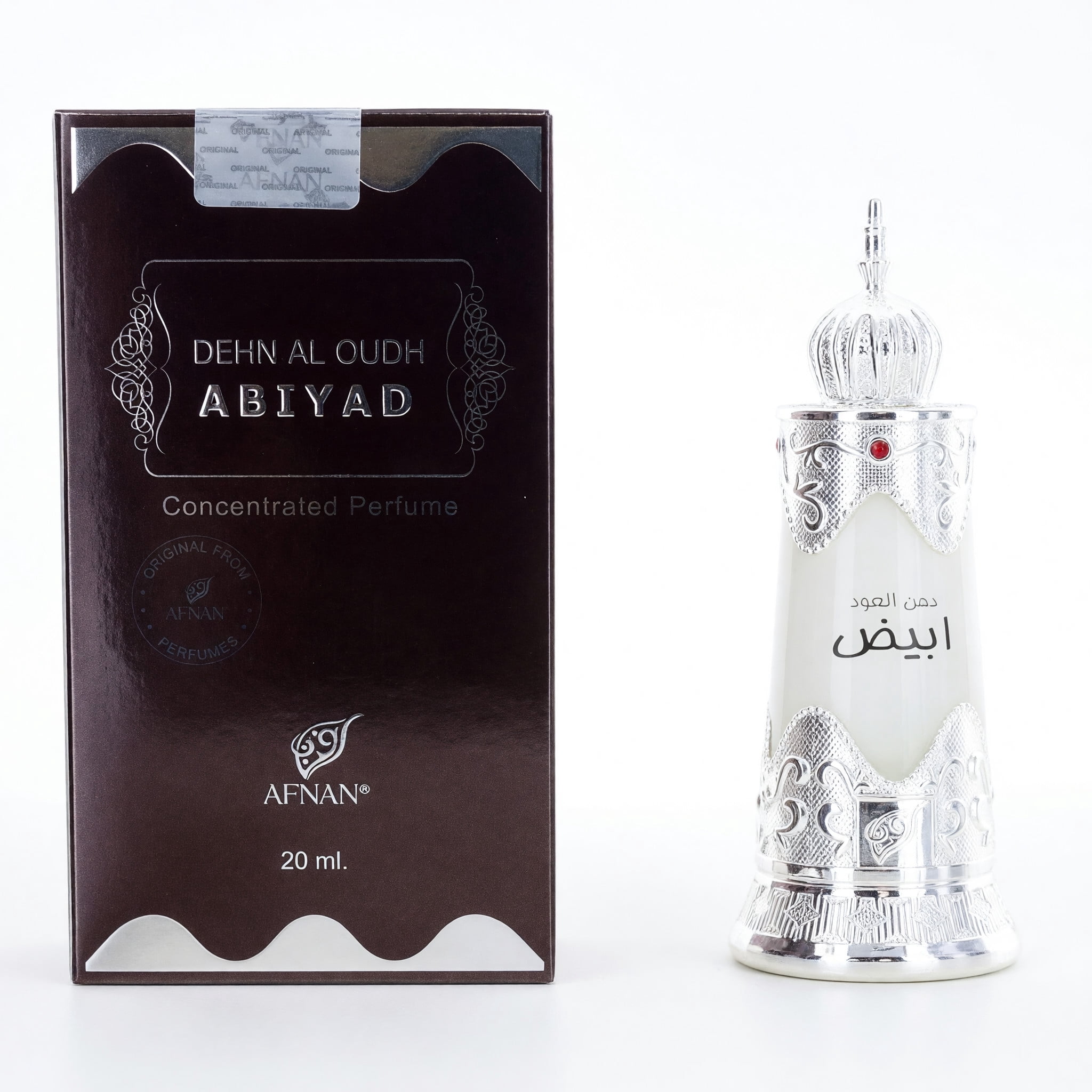 Dehn Al Oudh Abiyad by Afnan, 0.67 oz Perfume Oil for Unisex - Walmart ...