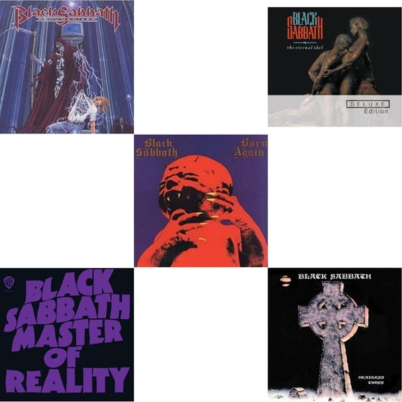 Dehumanizer & Master Of Reality & Born Again & Eternal Idol & Headless Cross (2024 Remaster) [CD Bundle]