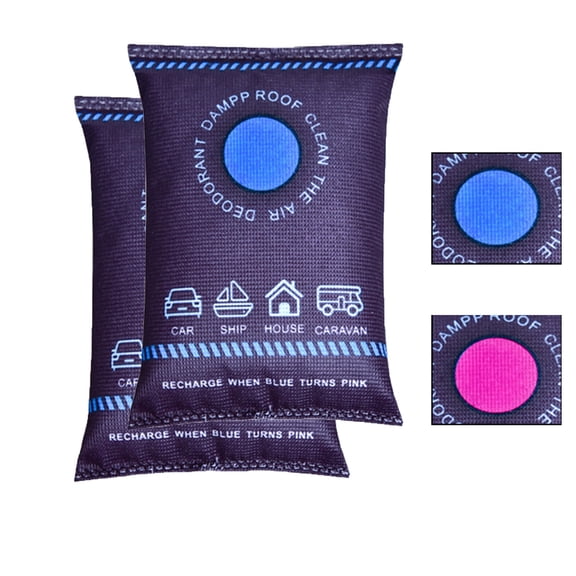 Dehumidification Bag Desiccant, 2025 Reusable Moisture Absorber Pack, Reusable Dehumidifier Bags, Car Moisture Absorber for Windows Interior, Portable Condensation Prevention for Wardrobe