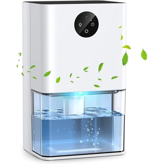 Dehumidifier,1500ML(50 OZ) Small Dehumidifier for Home (300 sq. ft),Quiet with Auto Shut Off, Dehumidifiers Bedroom, RV, Closet