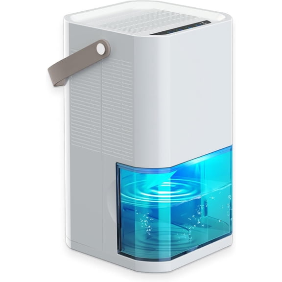 Dehumidifier  Core Compact Quiet for . Portable, Auto Shut OFF, 57OZ Water . Delay-Off Timer and Ambient Light.  for Small Bedroom Bathroom Basement RV Camper Closet
