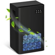 Dehumidifier, Dehumidifiers for Room, 95 OZ Water Tank, (950 sq.ft) Dehumidifiers for Basement Home Bathroom Bedroom with Auto Shut Off, 7 Colors LED Light, Black
