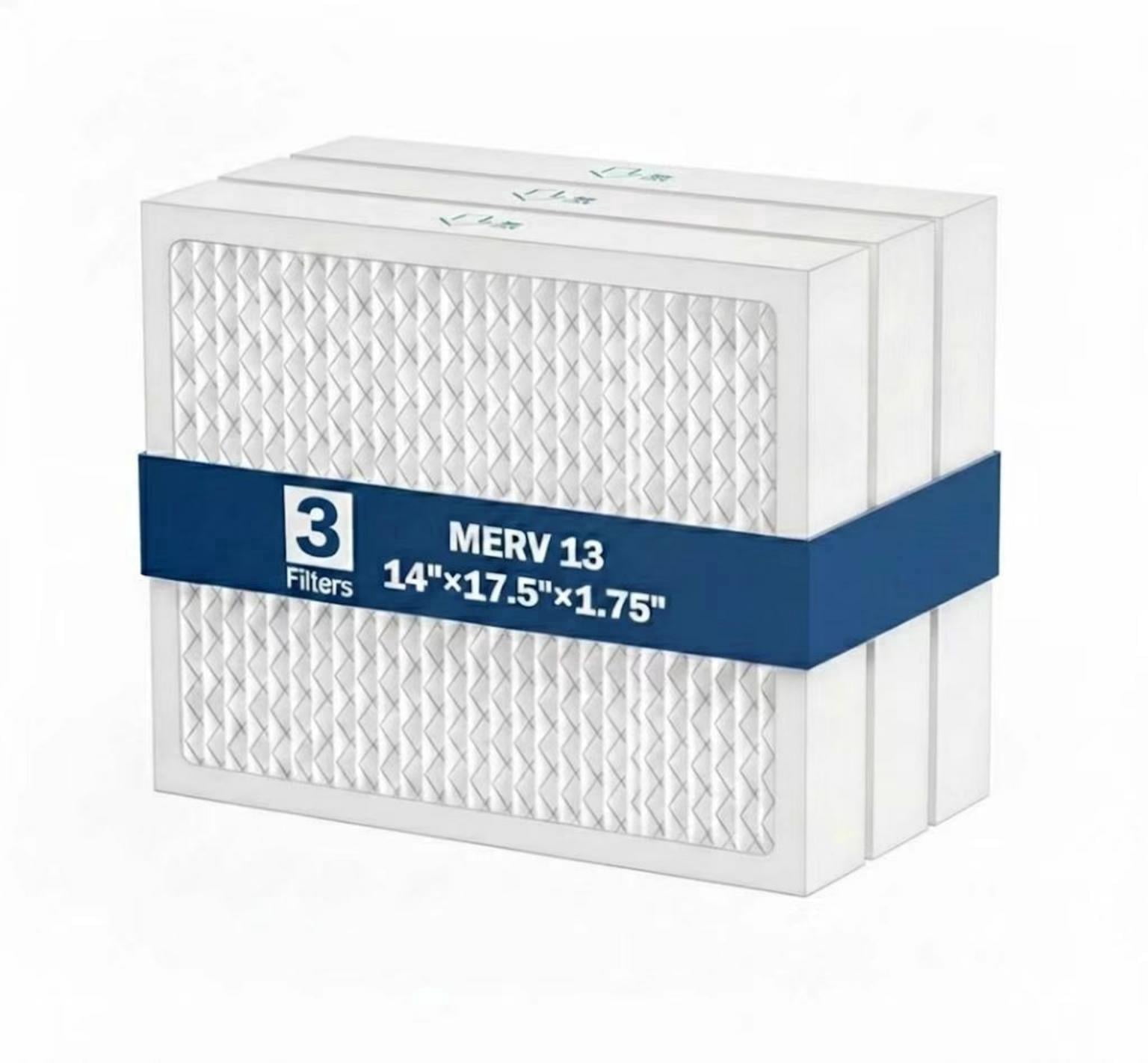 Dehumidifier Filter Replacement 14 x 17.5 x1.75 MERV 13  for Santa Fe & Honeywell Humidifier (3 pack)