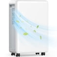 thumbnail image 1 of 30 Pints Dehumidifier for Basement up to 2,000 Sq.Ft, Dehumidifiers for Home with Continuous Drain Hose, 0.5 Gallon Tank, 3 Modes, 2 Speeds, Intelligent Memory Function and Auto Defrost, 1 of 8