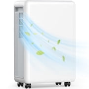 30 Pints Dehumidifier for Basement up to 2,000 Sq.Ft, Dehumidifiers for Home with Continuous Drain Hose, 0.5 Gallon Tank, 3 Modes, 2 Speeds, Intelligent Memory Function and Auto Defrost