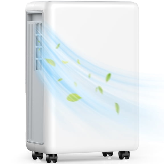 30 Pints Dehumidifier for Basement up to 2,000 Sq.Ft, Dehumidifiers for Home with Continuous Drain Hose, 0.5 Gallon Tank, 3 Modes, 2 Speeds, Intelligent Memory Function and Auto Defrost