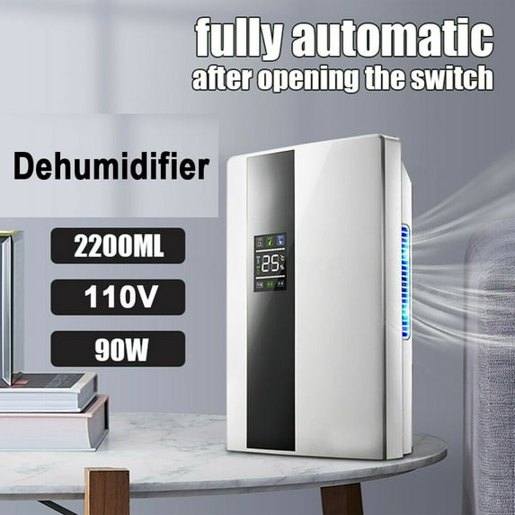 Dehumidifier Large Home Air Dryer Humidity Bedroom Auto Control 2200ML Home