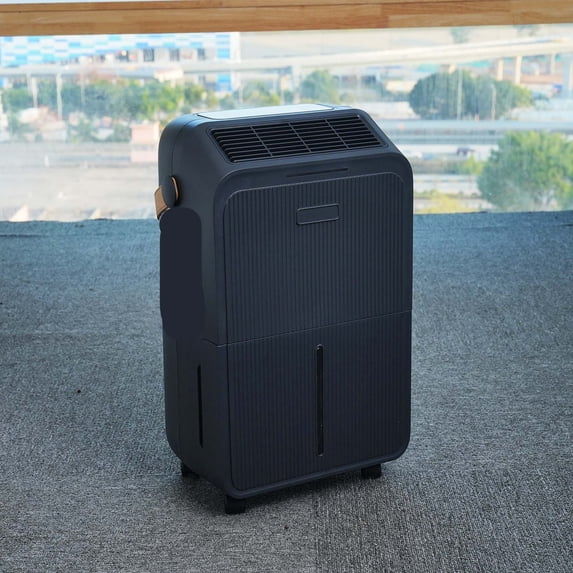 Dehumidifier for Basement with Drain Hose Max 34 Pints,Intelligent Humidity Control,Black