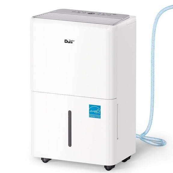 Dehumidifier for Basement with Drain Hose, Energy Star Max 115 Pints/Day for 4500 Sq Ft for Large Room, Home, Powerful Humidity Control, Auto-restart(DOE Rating 50 Pint)