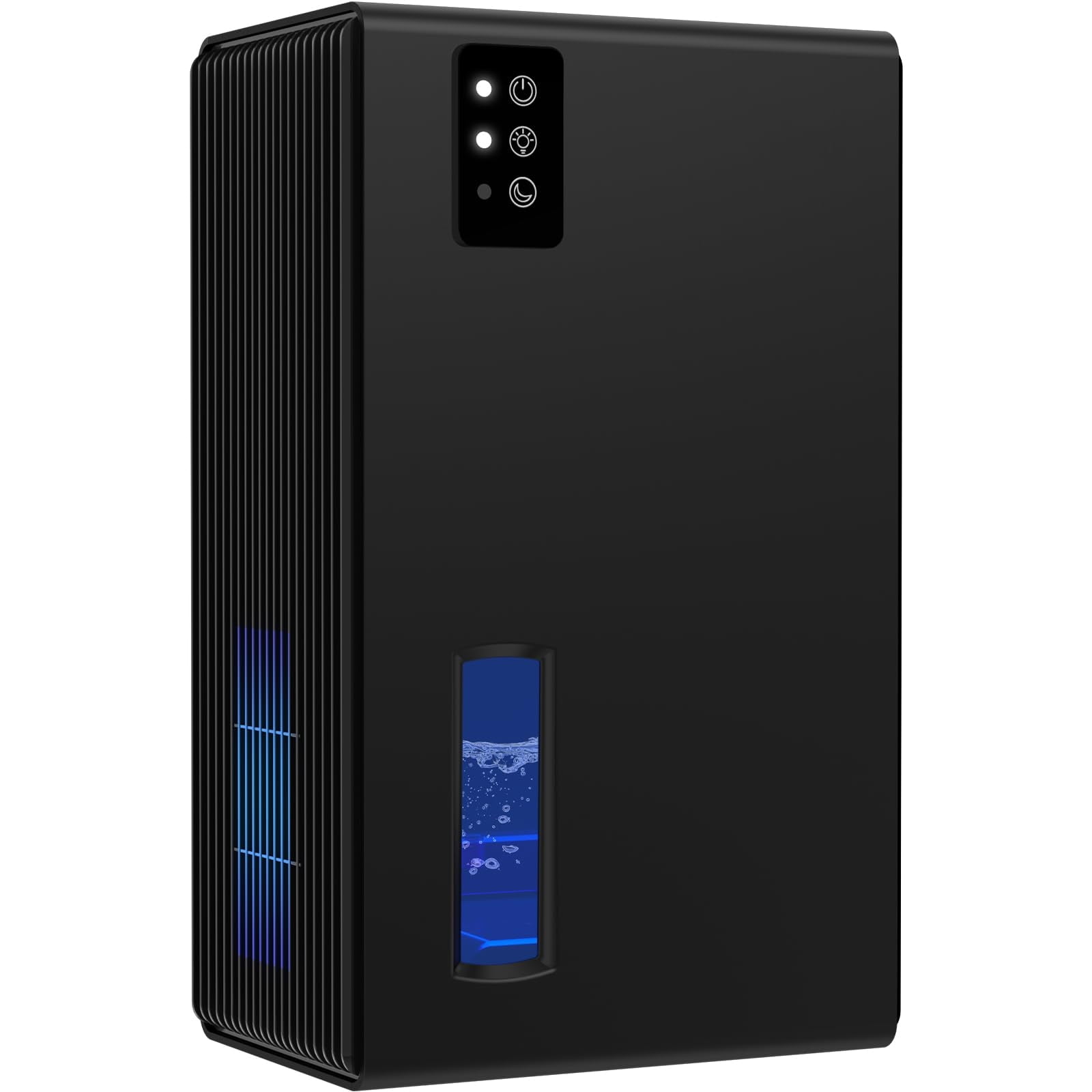 Dehumidifier for Home, 95 OZ Water Tank, (1000 sq.ft) Dehumidifiers for Bathroom Bedroom Basement with Auto Shut Off,7 Colors LED Light(Black)