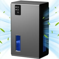 SZRSTH Dehumidifier for Home, 95 OZ Water Tank, 800 sq.ft Auto Shut Off Small Dehumidifiers for Bathroom Bedroom with 7 Colors LED Light (Gray)
